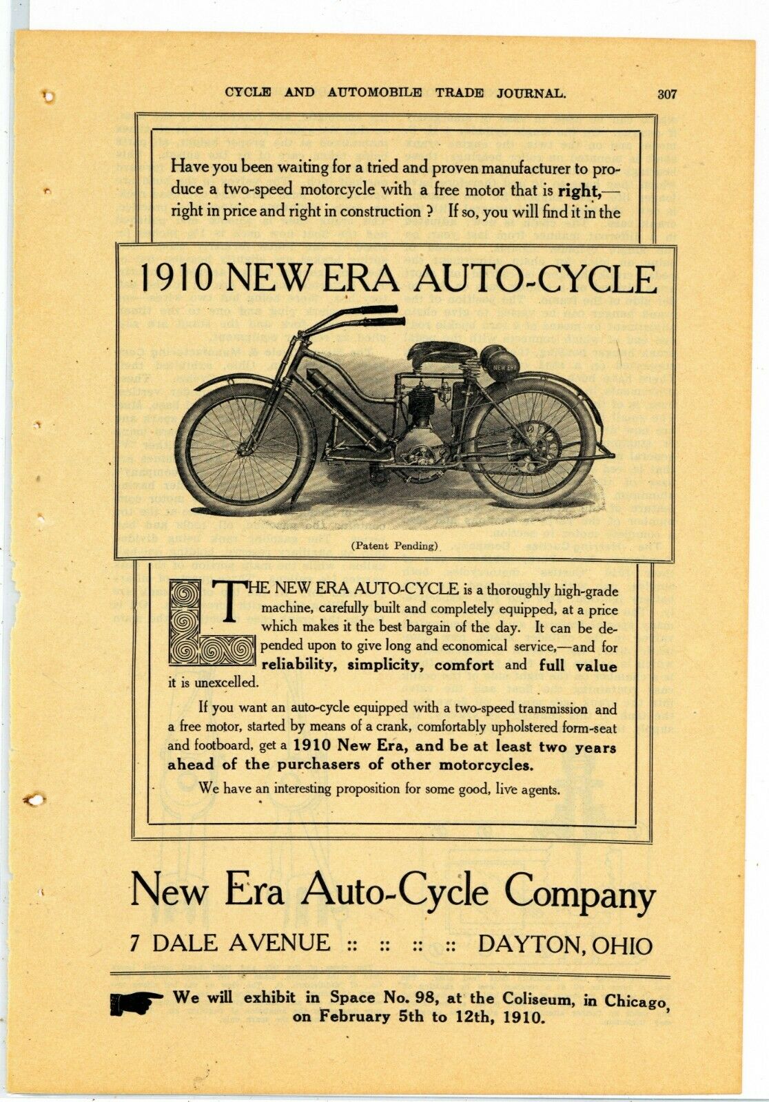 New Era Auto-Cycle