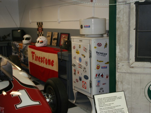 Indy 500 garage replication